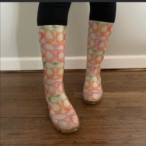 Coach Rain Boots